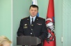 Подполковник полиции Александр Креницкий  доложил о деятельности возглавляемого им отдела МВД и задачах на 2021 год